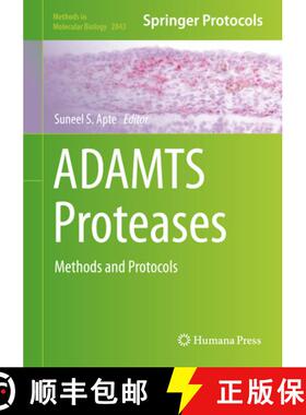 【3-4周达】ADAMTS Proteases: Methods and Protocols [9781493996971]