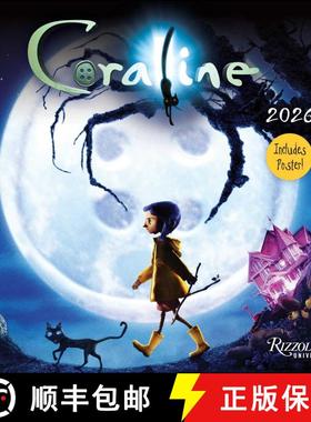 【3-4周达】Coraline 2026 Wall Calendar (Includes Full-Color Poster) [9780789348333]