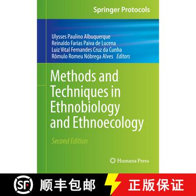【3-4周达】Methods and Techniques in Ethnobiology and Ethnoecology (Second Edition 2019) (Second Edit... [9781493989188]
