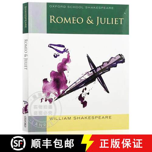 现货 罗密欧与朱丽叶 Romeo and Juliet: Oxford School Shakespeare [9780198321668]