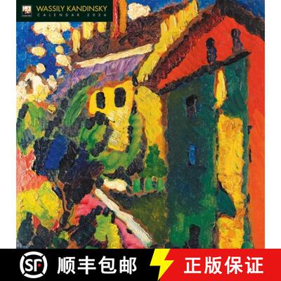 【3-4周达】Wassily Kandinsky Wall Calendar 2026 (Art Calendar) [9781835623480]