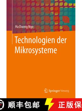 【3-4周达】Technologien der Mikrosysteme (1. Aufl. 2022) (1. Aufl. 2022) [9783658374976]