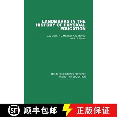 【3-4周达】Landmarks in the History of Physical Education [9780415860628]