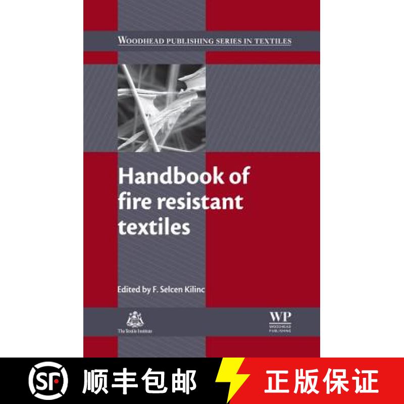 【3-4周达】Handbook of Fire Resistant Textiles [9780857091239]