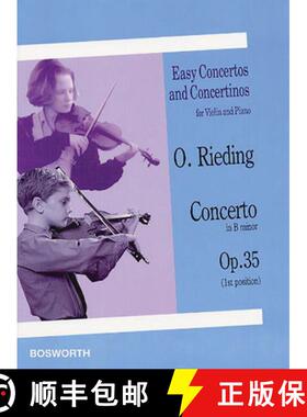 【3-4周达】Easy Concertos and Concertinos for Violin and Piano [9781844499274]