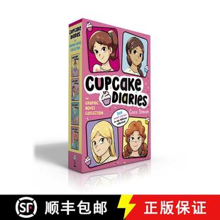 【3-4周达】Cupcake Diaries The Graphic Novel Collection (Boxed Set): Katie and the Cupcake Cure The G... [9781665931915]