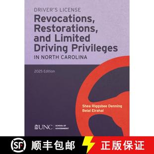 【3-4周达】Driver's License Revocations, Restorations, and Limited Driving Privileges in North Caroli... [9781642381337]