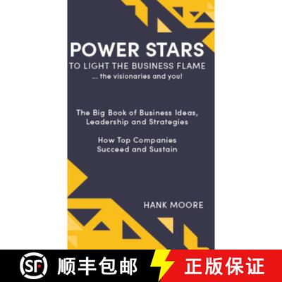【3-4周达】Power Stars to Light the Flame: The Visionaries and You [9781942549024]