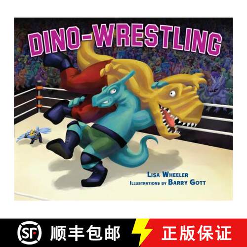 【3-4周达】精装 Dino-Wrestling [9781467702126]