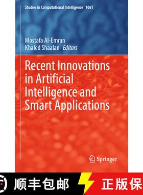 【3-4周达】Recent Innovations in Artificial Intelligence and Smart Applications [9783031147500]