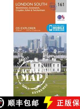 【3-4周达】London South, Westminster, Greenwich, Croydon, Esher & Twickenham [9780319470336]