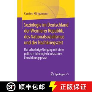 Soziologie 9783658306151 Nachkrieg... Republik 4周达 Des Deutschland Und Der Nationalsozialismus Weimarer