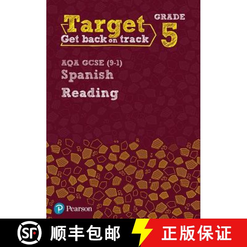 【2-3周达】Target Grade 5 Reading AQA GCSE (9-1) Spanish Workbook [9780435189112]
