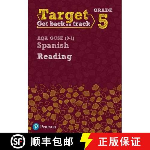 【3-4周达】Target Grade 5 Reading AQA GCSE (9-1) Spanish Workbook [9780435189112]