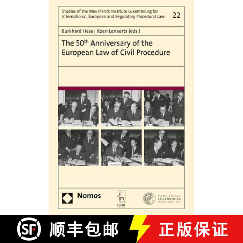 【3-4周达】The 50th Anniversary of the European Law of Civil Procedure [9781509945924]