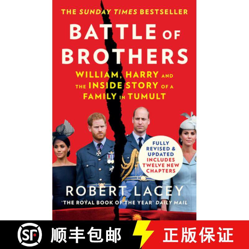 【3-4周达】Battle of Brothers : William, Harry and the Inside Story of a Family in Tumult [9780008408541]