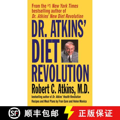 【3-4周达】Dr. Atkins' Diet Revolution [9780553271577]