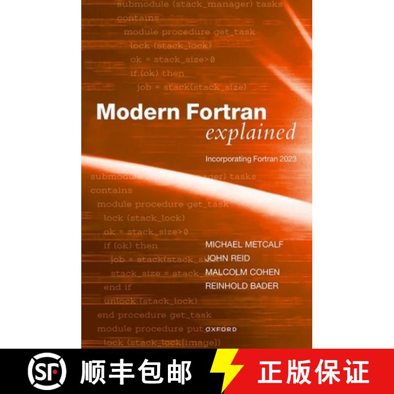【3-4周达】Modern FORTRAN Explained: Incorporating FORTRAN 2023 [9780198876571]