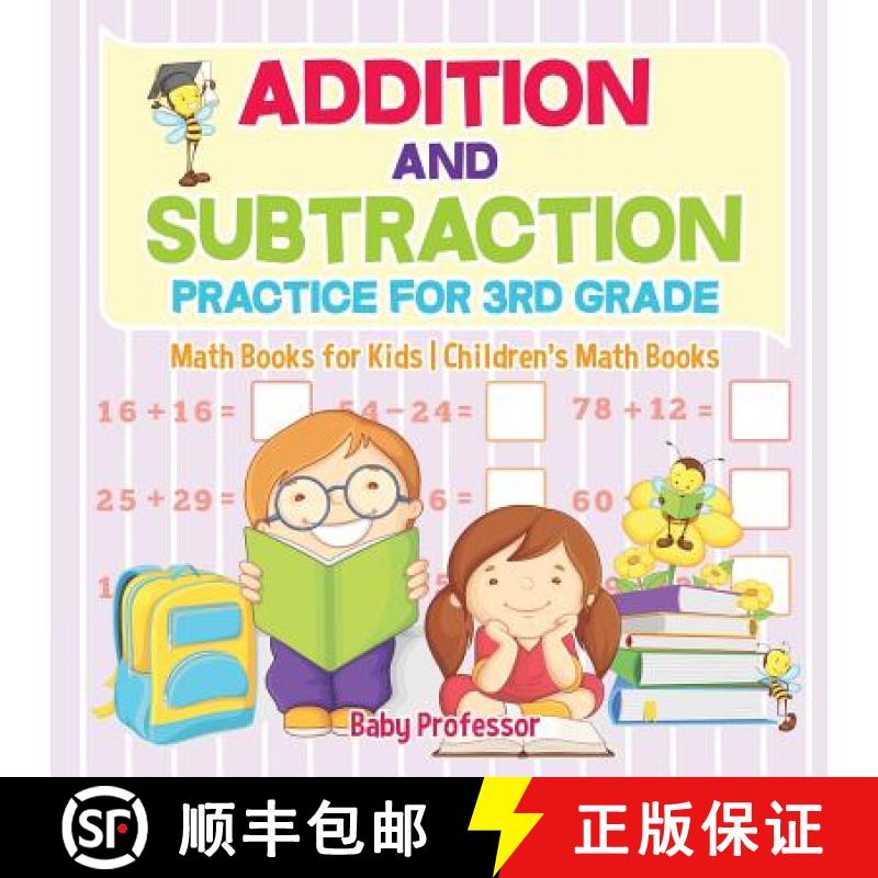 【3-4周达】Addition and Subtraction Practice for 3rd Grade - Math Books for Kids | Children's Math Books [9781541928107]