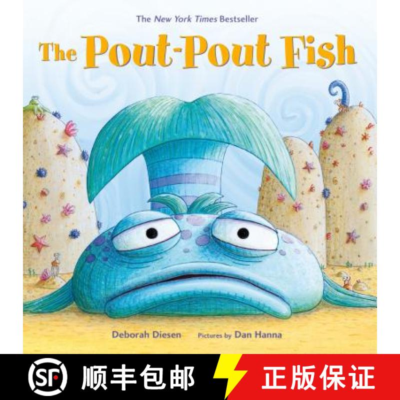 【3-4周达】The Pout-Pout Fish: A Padded Board Book [9780374312190]