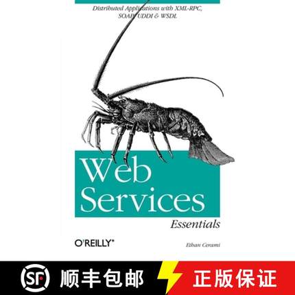 【3-4周达】Web Services Essentials: Distributed Applications with XML-Rpc, Soap, UDDI & Wsdl [9780596002244]