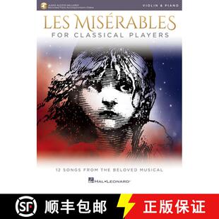 Miserables Players Les Online 9781540037541 with for 4周达 and Violin Classical Accompaniments Piano