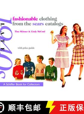 【3-4周达】Fashionable Clothing from the Sears Catalogs Late 1940s: With Price Guide [9780764319556]