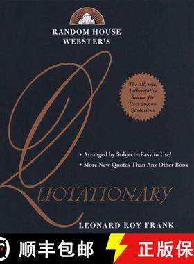 预订 Random House Webster's Quotationary [9780679448501]