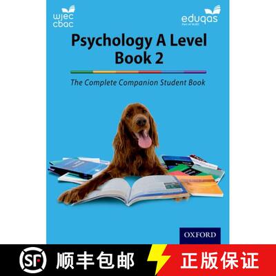 【3-4周达】The Complete Companions for WJEC and Eduqas Year 2 A Level Psychology Student Book [9780198356110]