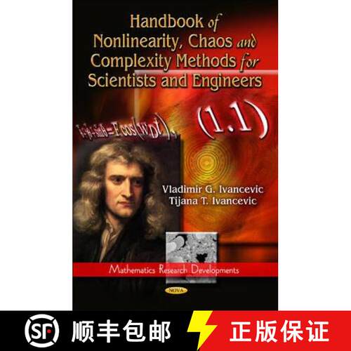 【3-4周达】精装 Handbook of Nonlinearity, Chaos and Complexity Methods for Scientists and Engineers [9781612099378]