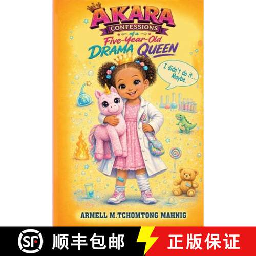 【3-4周达】Akara Confessions of a Five-Year-Old Drama Queen [9782970208808]