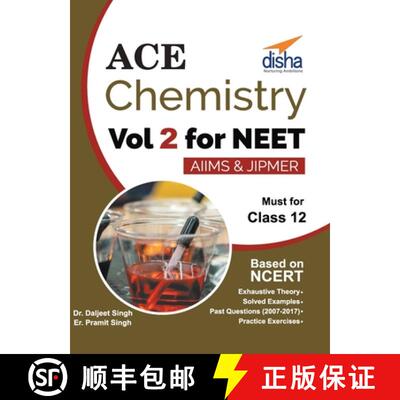 【3-4周达】Ace Chemistry Vol 2 for NEET, Class 12, AIIMS/ JIPMER [9789386320735]