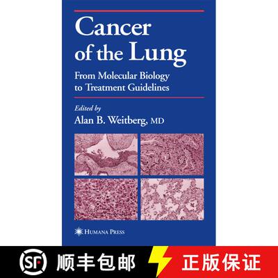 【3-4周达】精装 Cancer of the Lung : From Molecular Biology to Treatment Guidelines [9780896038301]