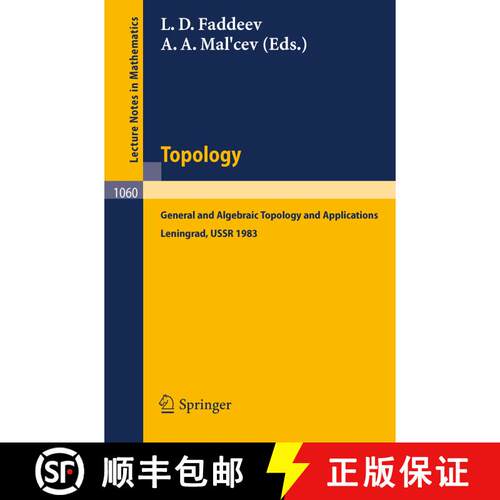 【3-4周达】Topology: General and Algebraic Topology and Applications. Proceedings of the Internationa... [9783540133377]