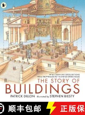 【3-4周达】Story of Buildings: Fifteen Stunning Cross-sections from the Pyramids to the Sydney Opera ... [9781406381689]