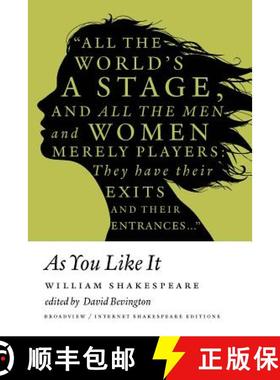 【3-4周达】As You Like It: A Broadview Internet Shakespeare Edition [9781554810529]