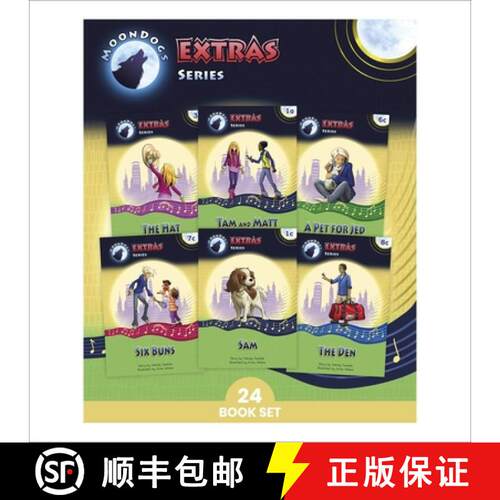 【3-4周达】Phonic Books Moon Dogs Extras : Decodable Phonic Books for Catch Up (Alternative Vowel Spe... [9781783693375]