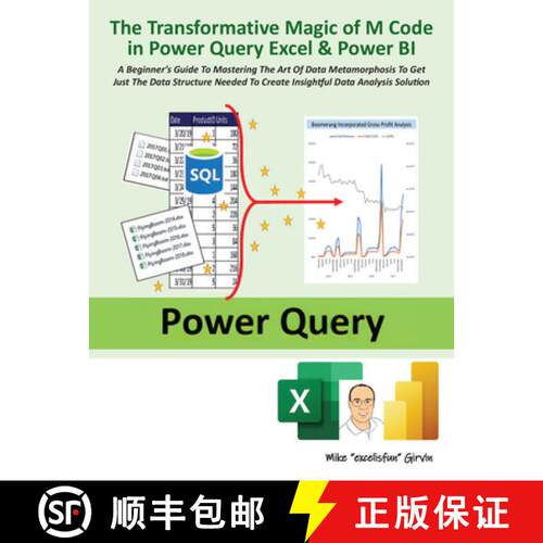 【3-4周达】Transformative Magic of M Code in Power Query Excel & Power BI: A BEGINNER'S GUIDE TO MAST... [9781615470839]
