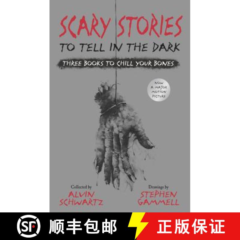 【3-4周达】Scary Stories to Tell in the Dark: Three Books to Chill Your Bones: All 3 Scary Stories Bo... [9780062968975]