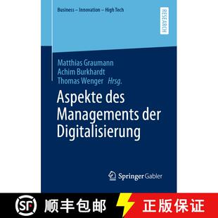 【3-4周达】Aspekte des Managements der Digitalisierung (1. Aufl. 2022) [9783658368883]