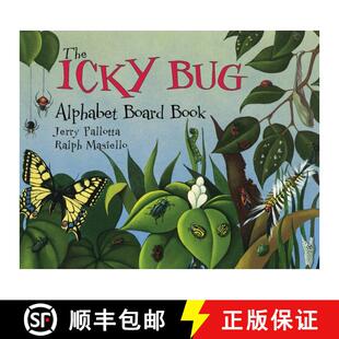 【3-4周达】The Icky Bug Alphabet Board Book [9781570914393]