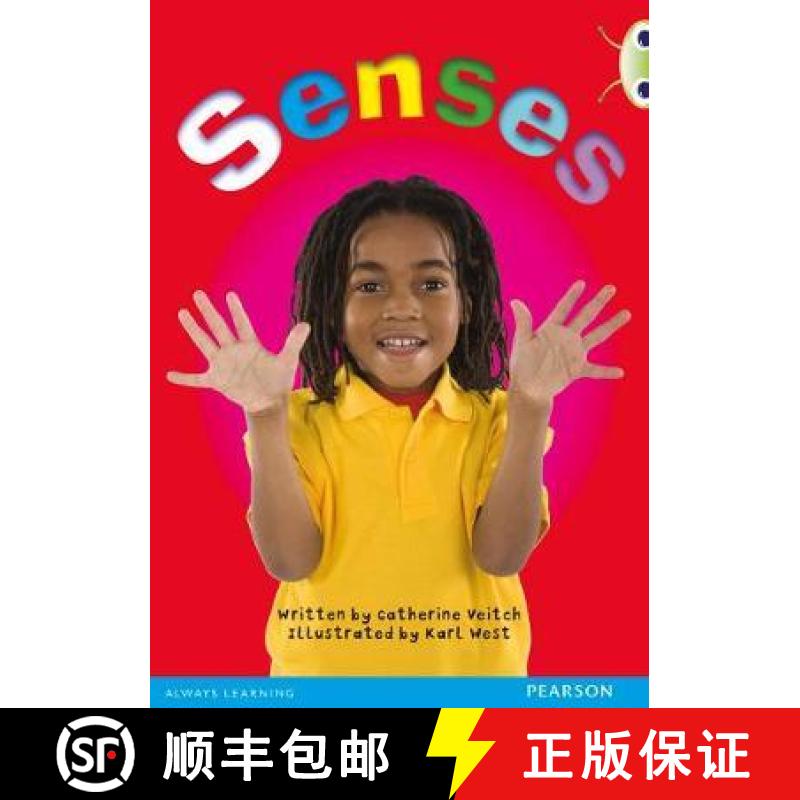 【3-4周达】Bug Club Guided Non Fiction Year 1 Yellow A Senses [9780435168155]