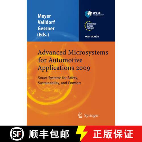 【3-4周达】Advanced Microsystems for Automotive Applications 2009 : Smart Systems for Safety, Sustain... [9783642101571]