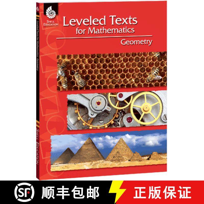 【3-4周达】Leveled Texts for Mathematics: Geometry [with Cdrom] [With CDROM] [9781425807177]