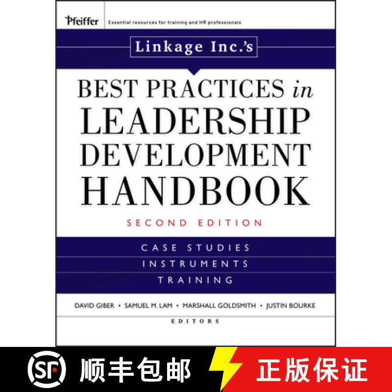 【3-4周达】Linkage Inc.'S Best Practices In Leadership Development Handbook, Second Edition [Wiley经管] [9780470195673]