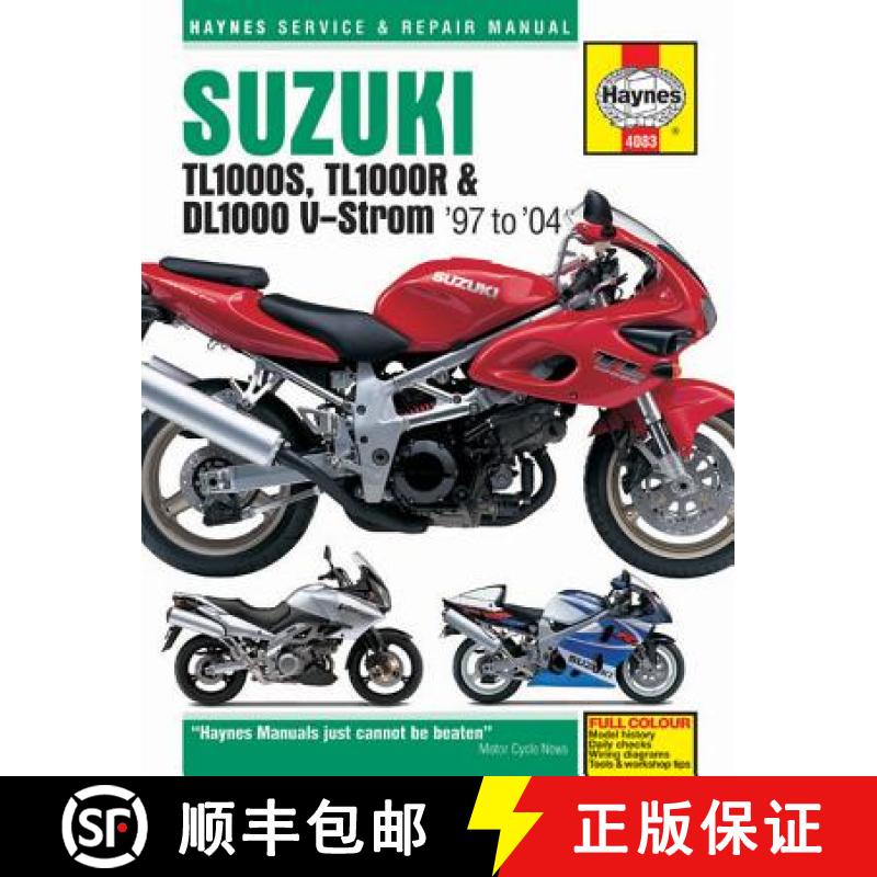 【3-4周达】Suzuki Tl1000s, Tl1000r & Dl1000 V-Strom '97 to '04 [9781785213120]