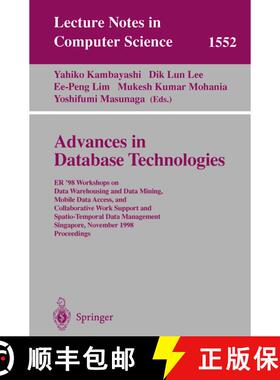 【3-4周达】Advances in Database Technologies: ER '98 Workshops on Data Warehousing and Data Mining, M... [9783540656906]