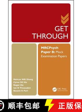 【3-4周达】Get Through Mrcpsych Paper B: Mock Examination Papers [9781482247442]
