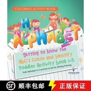Color the Know and ... Identify Toddler 9798869420374 4周达 Coloring Alphabet Activity ABC Getting Book.