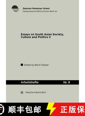 【3-4周达】Essays on South Asian Society, Culture and Polities (II) [9783860931806]